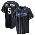 Los Angeles Dodgers #5 Freddie Freeman 2026 Black KLUNKIM Out Stitched Jersey