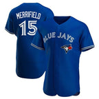 Toronto Blue Jays #15 Whit Merrifield Royal KLUNKIM Flex Base Stitched Jersey