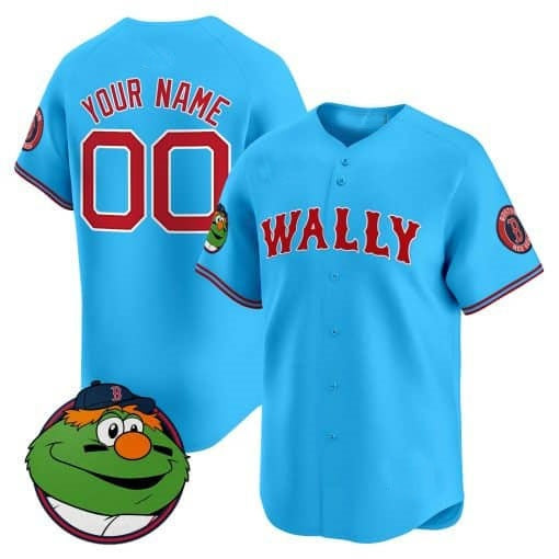 Custom Boston Red Sox Wally Vapor Premier Limited Jersey - Blue KLUNKIM