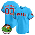 Custom Boston Red Sox Wally Vapor Premier Limited Jersey - Blue KLUNKIM
