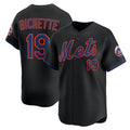 New York Mets #19 Bo Bichette Black KLUNKIM Alternate Limited Jersey