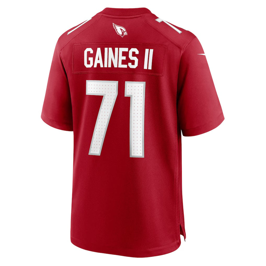 A.Cardinals #71 Jon Gaines II Cardinal KLUNKIM Team Game Jersey