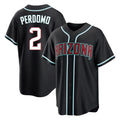 Arizona Diamondbacks #2 Geraldo Perdomo Player Black KLUNKIM Home Game Stitched Jerseys