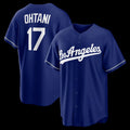 Los Angeles Dodgers #17 Shohei Ohtani Royal KLUNKIM Alternate Replica Jersey