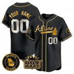 Custom Atlanta Braves Atliens Vapor Premier Limited Jersey - Black KLUNKIM