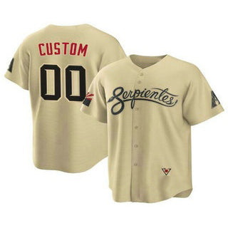 Custom Arizona Diamondbacks Gold KLUNKIM ACTIVE PLAYER 2021 City Connect Cool Base Stitched Jersey