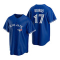 Toronto Blue Jays #17 Jose Berrios Royal KLUNKIM Alternate Cool Base Jersey
