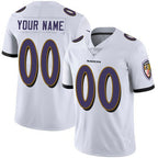Custom B.Ravens White KLUNKIM Vapor Untouchable Player Limited Jersey