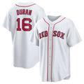 Boston Red Sox #16 Jarren Duran White KLUNKIM Home Replica Player Jersey