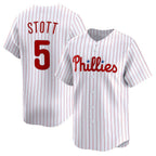 Philadelphia Phillies #5 Bryson Stott White KLUNKIM Home Limited Player Jersey