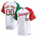 Custom Chicago White Sox Mexico Vapor Premier Limited Jersey V3- White KLUNKIM