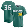 Boston Red Sox #36 Triston Casas Green KLUNKIM 2025 City Connect Limited Stitched Jersey