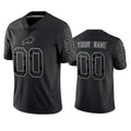 Custom B.Bills Active Player Black KLUNKIM Reflective Limited Stitched Jersey
