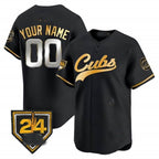 Custom Chicago Cubs 2024 Spring Training Patch Vapor Premier Limited Jersey - Gray KLUNKIM