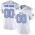 Custom B.Bills Active Player White KLUNKIM 2025 F.U.S.E. ¡°Rivalries¡± Vapor Untouchable Limited Stitched Jersey