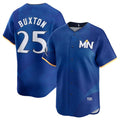Minnesota Twins #25 Byron Buxton Royal KLUNKIM 2024 City Connect Limited Stitched Jersey