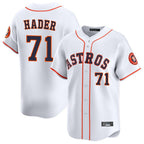Houston Astros #71 Josh Hader Player White KLUNKIM Home Limited Stitched Jerseys