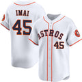 Houston Astros #45 Tatsuya Imai White KLUNKIM 2026 Home Limited Stitched Jersey
