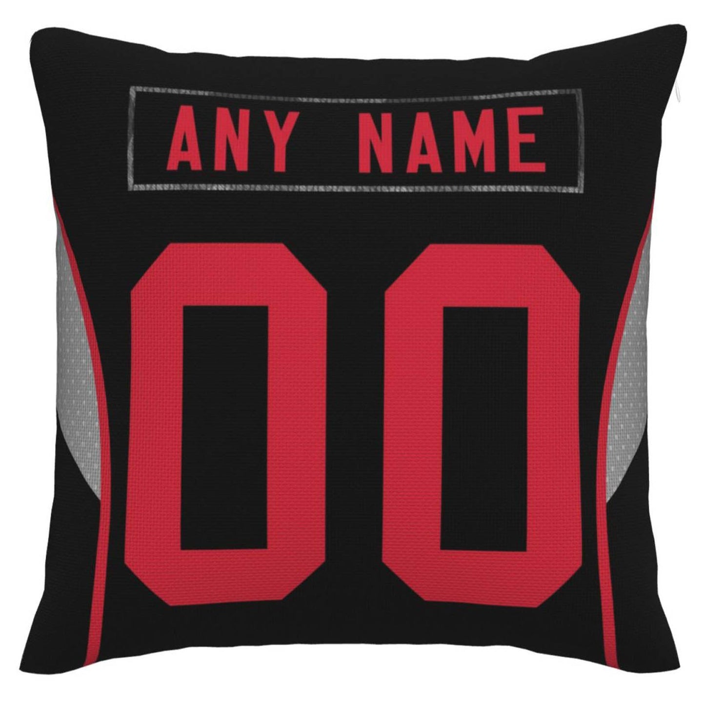 Custom SF.49ers Pillow Decorative Throw Pillow Case - Print Personalized Football Team Fans Name & Number Birthday Gift Football Pillows