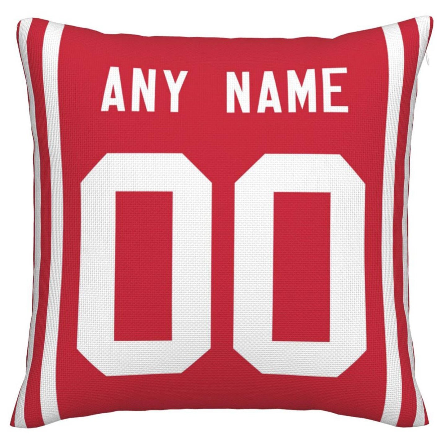 Custom SF.49ers Pillow Decorative Throw Pillow Case - Print Personalized Football Team Fans Name & Number Birthday Gift Football Pillows