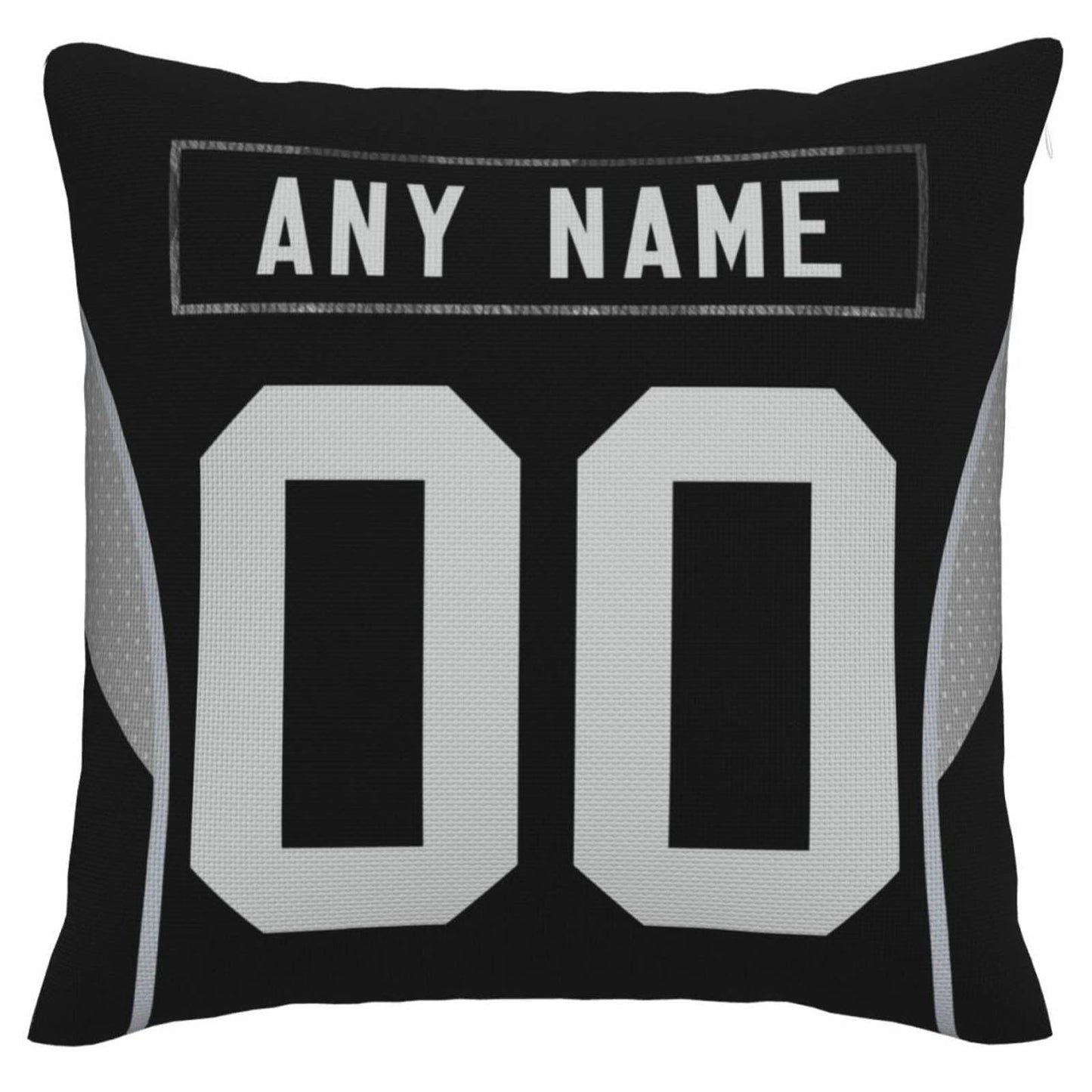 Custom LV.Raiders Pillow Decorative Throw Pillow Case - Print Personalized Football Team Fans Name & Number Birthday Gift Football Pillows