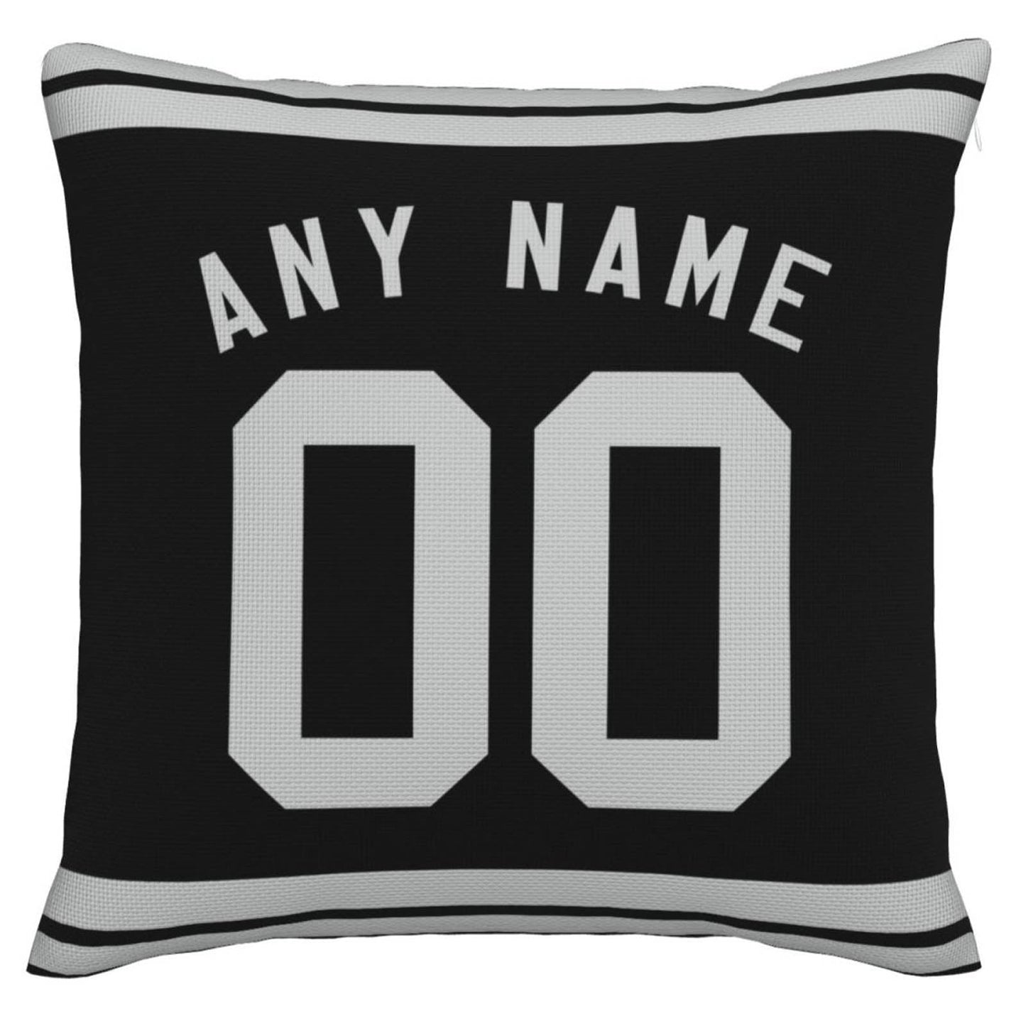 Custom LV.Raiders Pillow Decorative Throw Pillow Case - Print Personalized Football Team Fans Name & Number Birthday Gift Football Pillows