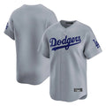 Los Angeles Dodgers Blank Player Gray KLUNKIM Limited Home Stitched Jerseys