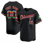 Custom Chicago White Sox Mexico Vapor Premier Limited Jersey V3- Black KLUNKIM
