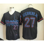 Toronto Blue Jays #27 Vladimir Guerrero Jr. Navy KLUNKIM 2024 City Connect Limited Stitched Jersey