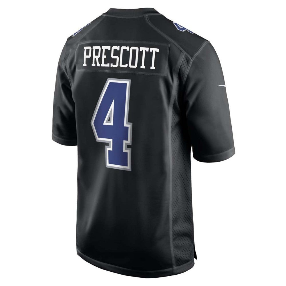 D.Cowboys #4 Dak Prescott Black Fashion Stitched American Football Jerseys