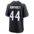 B.Ravens #44 Marlon Humphrey Black KLUNKIM Alternate Game Jersey