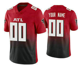 Custom A.Falcons 2020 Red KLUNKIM Active Player Limited Stitched Jersey