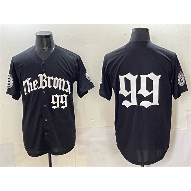 New York Yankees #99 Aaron Judge Black KLUNKIM 'Gothic Legacy Edition' Vapor Premier Limited Stitched Jersey