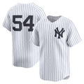 New York Yankees #54 Max Fried White KLUNKIM Home Limited Player Jersey