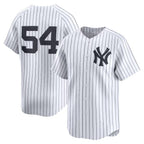 New York Yankees #54 Max Fried White KLUNKIM Home Limited Player Jersey