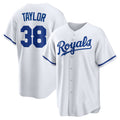 Kansas City Royals #38 Josh Taylor White KLUNKIM Home Replica Player Jersey