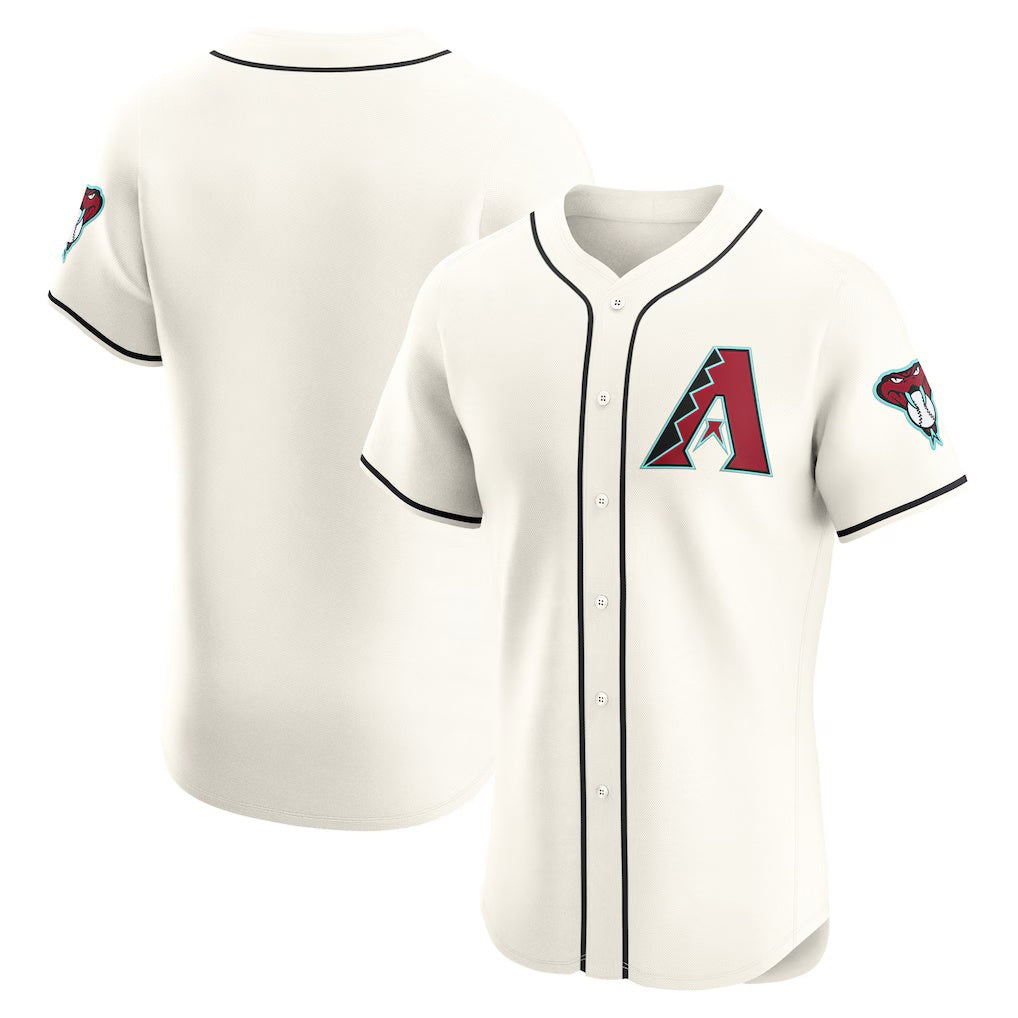 Arizona Diamondbacks Cream KLUNKIM Elite Jersey