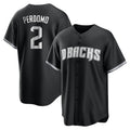 Arizona Diamondbacks #2 Geraldo Perdomo Player Black KLUNKIM Game Home Stitched Jerseys