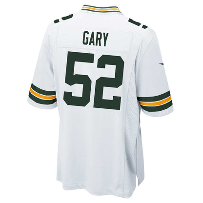 GB.Packers #52 Rashan Gary White Away Game American Football Stitched Jerseys