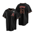 Arizona Diamondbacks #51 Randy Johnson Black KLUNKIM 2023 World Series Cool Base Stitched Jersey