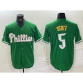 Philadelphia Phillies #5 Bryson Stott Green KLUNKIM 2024 City Connect Stitched Jersey