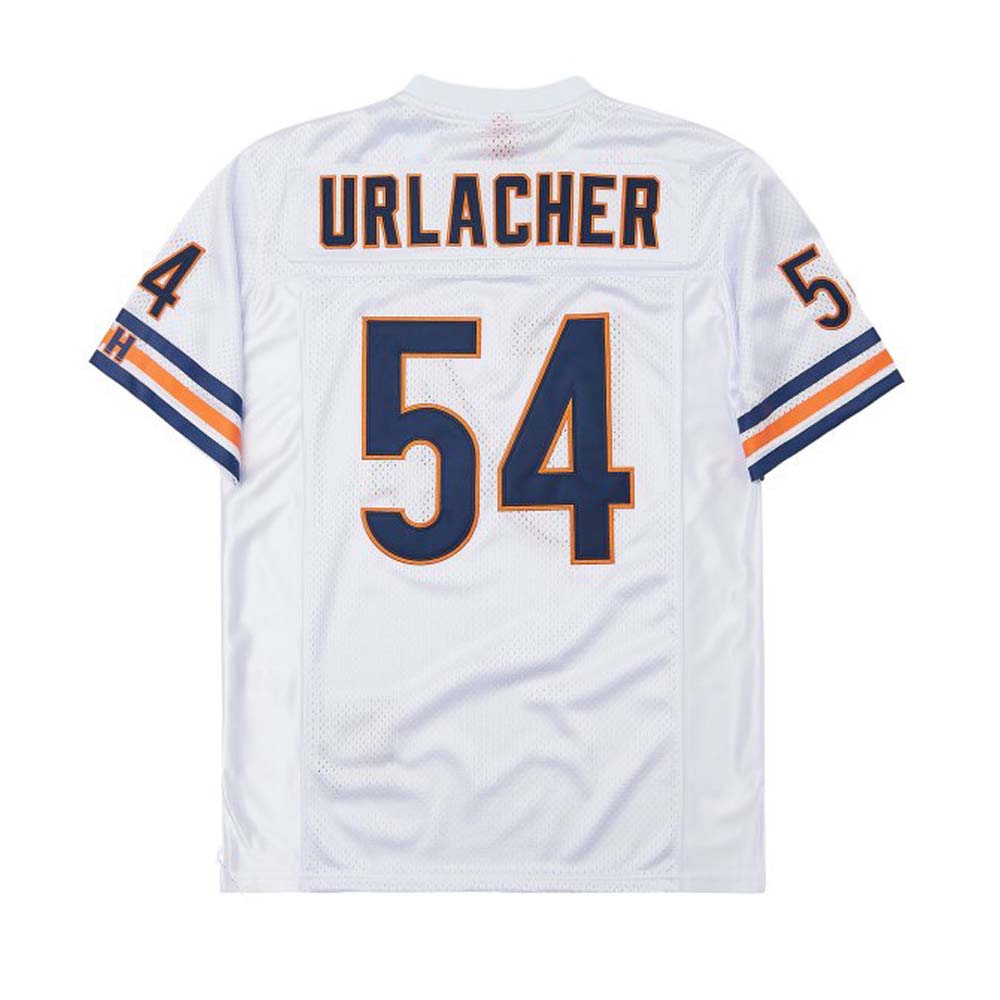 C.Bear #54 Brian Urlacher White 2000 Mitchell & Ness Stitched American Mesh Football Jerseys