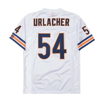 C.Bear #54 Brian Urlacher White 2000 Mitchell & Ness Stitched American Mesh Football Jerseys