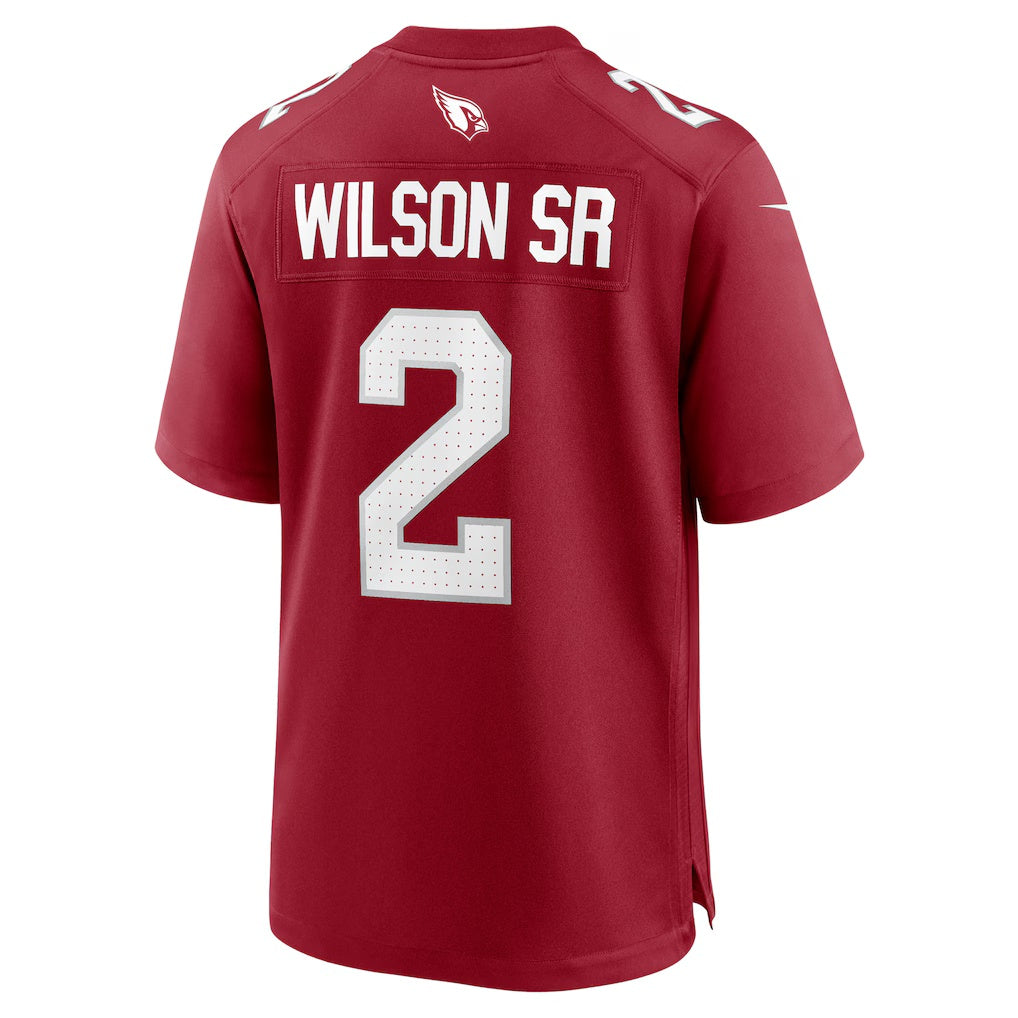 A.Cardinals #2 Mack Wilson Sr. Cardinal KLUNKIM Team Game Jersey