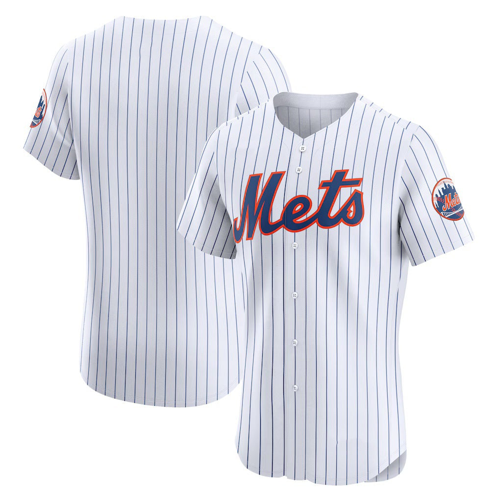 New York Mets White KLUNKIM Home Elite Jersey