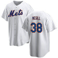 New York Mets #38 Tylor Megill White KLUNKIM Cool Base Stitched Jersey