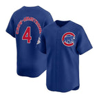 Chicago Cubs #4 Pete Crow-Armstrong Royal KLUNKIM Limited Stitched Jersey