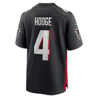 A.Falcons #4 KhaDarel Hodge Black KLUNKIM Team Game Jersey