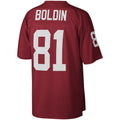 A.Cardinals #81 Anquan Boldin Mitchell & Ness Cardinal KLUNKIM Legacy Replica Jersey