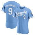 Kansas City Royals #9 Vinnie Pasquantino Player Light Blue KLUNKIM Alt Limited Elite Home Stitched Jerseys